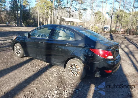 2012 Hyundai Accent Gls z USA, uszkodzony, nr VIN KMHCT4AE5CU235217